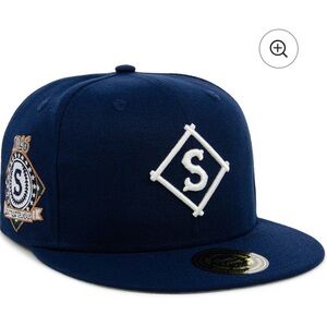 Seattle Steelheads Rings & Crwns Team Fitted Hat - Navy